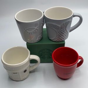 Starbucks limited edition espresso mugs